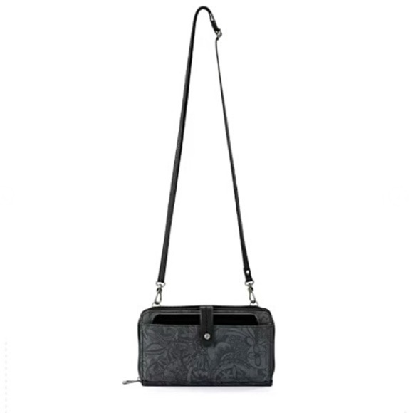 New Sakroots Wallet Smartphone Crossbody Wrislet Bag - Picture 2 of 9